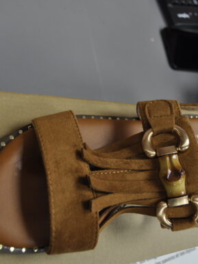 Sandale plate bohème